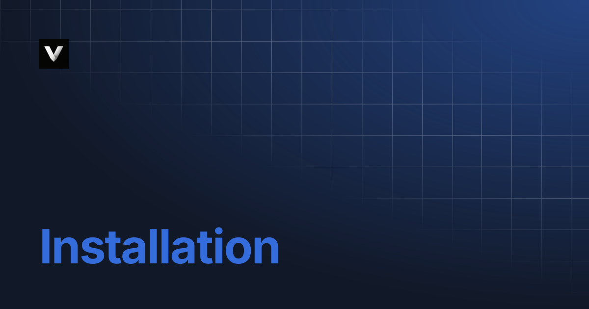 Installation | VibeTrading.dev Docs