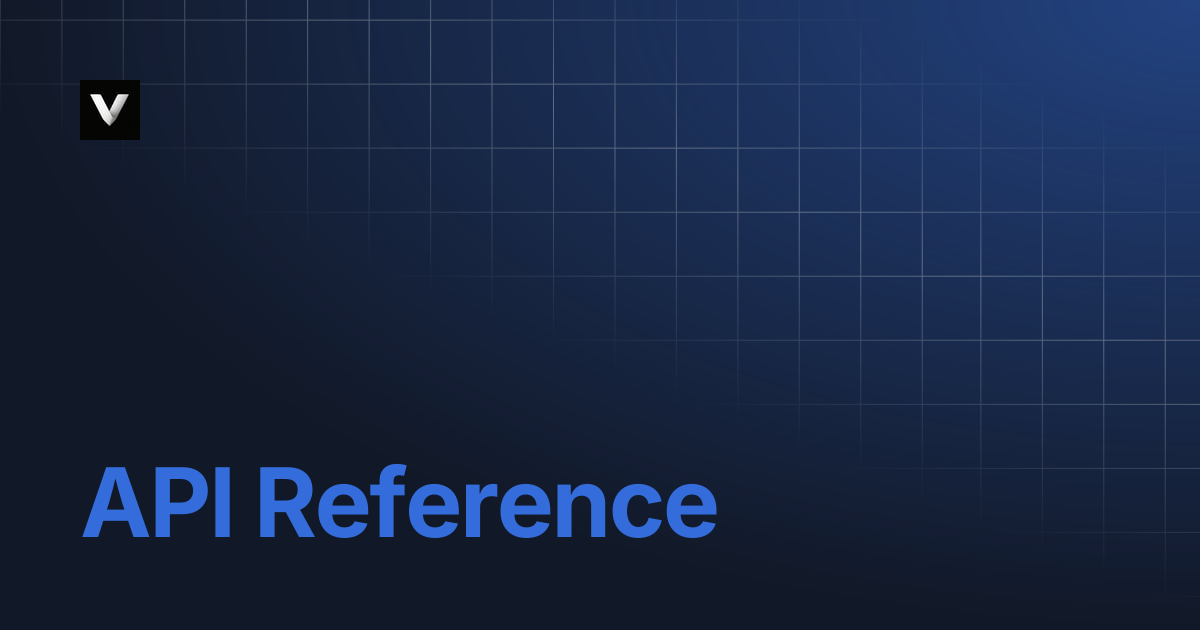 API Reference | VibeTrading.dev Docs