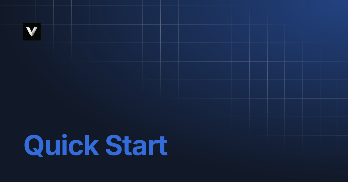 Quick Start | VibeTrading.dev Docs